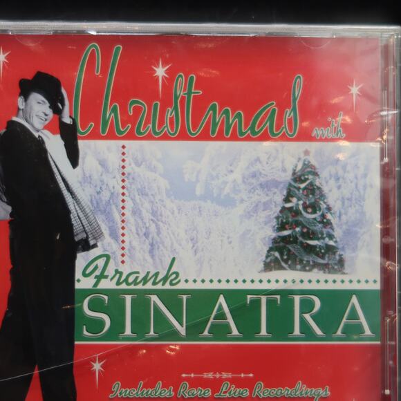 Christmas with Frank Sinatra Music CD New Sealed Holiday Pop Jazz Crooner READ - Picture 3 of 8